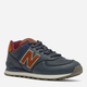 Buty sportowe męskie do kostki New Balance 574 ML574OMC 46.5 (12US) 30 cm Niebieski/Brązowy (739980544302) - obraz 2