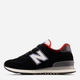 Buty sportowe damskie zamszowe na platformie do kostki New Balance 574 WL574WG2 37 (6.5US) 23.5 cm Czarne (196307182812) - obraz 3