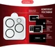 Защитное стекло для камеры смартфона Apple iPhone 14 Pro/14 Pro Max Intaleo Camera Lens Black (1283126576836) - изображение 3