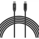 Дата кабель USB-C to USB-C 1.2m USB 3.1 Gen2 240W (50V/5A) Choetech (XCC-1035) - изображение 2