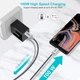 Дата кабель USB-C to USB-C 1.8m USB 3.1 PD100W Choetech (XCC-1002) - изображение 3