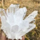 Натуральный камень белого кварца White Quartz 100 г — природный минерал для медитации, коллекции и декора - изображение 3