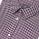 Рубашка мужская H&M Q2308-781758 M Бордовая с белым (hm06788105506) - изображение 2