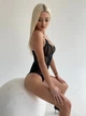 Боди-бюстье 80C: L черно-беж - изображение 4