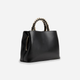 Сумка шопер жіноча Tommy Hilfiger Th Feminine Medium Satchel AW0AW14870 Black (8720644247105) - зображення 2