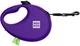 Поводок-рулетка для собак WAUDOG R-leash с контейнером для пакетов светоотражающая лента M до 20 кг 5 м Фиолетовый (26289Collar) - изображение 2