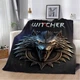 Плед Відьмак 2 The Witcher покрывало с 3D рисунком размер 135х160 - изображение 1