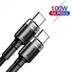 Кабель BASEUS USB-C Quick Charge 3.0 100W для iPad/Android/ПК/MacBook 1м - изображение 2