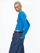 Боди-лонгслив H&M 061123802 XL Голубой (6666000267856) - изображение 3