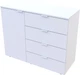 Комод Doros GС1 100х40х81.2 см Белый (41510028) - изображение 2