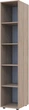 Книжный шкаф Doros Гелар 38.2х49.5х203.4 см Дуб Сонома (41510101) - изображение 1