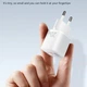 20W швидка зарядка. Зарядний пристрій, PD QC3.0 2USB type-C для Samsung, Iphone, Apple, Xiaomi та ін. Essager білий. - зображення 5