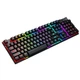 Игровая компьютерная клавиатура со светодиодной подсветкой T-WOLF T20. англ. раскладка - изображение 1