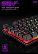 Игровая компьютерная клавиатура со светодиодной подсветкой T-WOLF T20. англ. раскладка - изображение 5