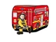 Дитячий ігровий намет TK Group FIRE TRUCK TENT Пожежна машина 102 х 65 х 65 см у сумці (279655532) (668-62) - зображення 11