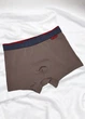 Мужские трусы боксерки Perfect No Brand 879-48 Коричневый M (48) 1 шт - изображение 2