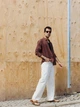 Джинсы Slim Fit мужские Uniqlo 503796970 W34L32 Белые (1159786657) - изображение 7
