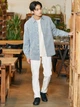 Джинсы Slim Fit мужские Uniqlo 503796970 W34L32 Белые (1159786657) - изображение 17