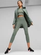 Куртка демисезонная удлиненная с капюшоном женская Puma Packlite 84940644 L Зеленая (4099683641330) - изображение 5