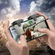 Ігровий контролер HOCO GM5 Wolf mobile game buttons Black Metal Gray (6931474751492) - зображення 6