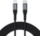 Kabel CHOETECH USB 3.1 Type-C - Lightning 1.2 m MFI PD 20 W Black (6971824975079) - obraz 1