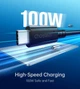Кабель Choetech USB 4.0 Thunderbolt Type-C M - M 0.8 м Gen 3 100 Вт 40 Gbps 8K 60 Гц Чорний (XCC-1028) - зображення 4