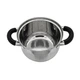 Кастрюля из нержавеющей стали Zauberg 1,9 л ZB-1,9 CB BLACK - изображение 2