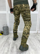 Брюки с наколенниками TACTICAL COMBAT LOGOS пиксель мужской размер XL - изображение 3