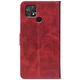 Чохол-книжка Crazy Horse Clasic для Poco C40 Red Wine (Front) (49407) - зображення 3