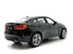 Машина Rastar металопластик BMW X6M 1:24 Чорна (56600) - зображення 6