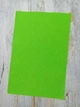 Фетр листовой Royal Felt Мягкий Кислотно-салатовый Лист А4 20 см х 30 см 1.3 мм Тайвань - изображение 2
