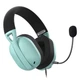 Наушники Hator Hyperpunk 2 USB 7.1 Black/Mint (HTA-848) - изображение 1