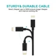 Дата кабель USB 2.0 AM to Lightning 1.2m 2.4A MFI Choetech (IP0026) - изображение 6