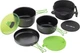 Zestaw naczyń Optimus Terra Camp 4 Pot Set 6 części Czarny-limonkowy (8020677) - obraz 1