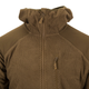 Кофта Alpha Hoodie Tactical Jacket - Grid Fleece Helikon-Tex Coyote XXXL - изображение 10