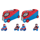 Samochód Jazwares Spidey Transporter (SNF0051) (191726409731) - obraz 4