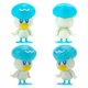 Figurki Jazwares Pokemon bitewne First Partner Pokémon Set - Generatia IX (Fuecoco, Sprigatito, Quaxly, Pikachu) (PKW3402) (191726507185) - obraz 4