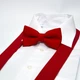 Набор подтяжки и бабочка Gofin 6х11 см, 3,5 см 000029011 - изображение 1