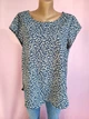 Блуза в цветы с молнией сзади Only Синяя 11205 2XL (50) - изображение 4