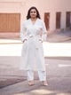 Платье-рубашка миди женское Uniqlo 690555276 XL Белое (1159786783) - изображение 16