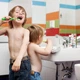 Дитяча зубна паста Biorepair Kids 0-6 "Веселе мишеня"|смак Виноград|50 мл (Без Фтору)| 0-6 років - зображення 5