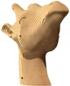 3D пазл-конструктор Cartonic 3D Puzzle Giraffe Жираф Картонный (CARTGIR) - изображение 5