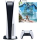 Ігрова консоль Sony PlayStation 5 825GB Blu-ray Edition White + Horizon Forbidden West Bundle (ваучер на скачування) [78552] - зображення 1