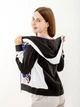 Жіноча Толстовка AUSTRALIAN FLOWERS HOODIE ELASTIC FLEECE INSERT JACKET Чорний Білий XL (7dLSDGC0009-002 XL) - зображення 2