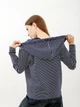 Женская Толстовка AUSTRALIAN STRIPES HOODIE POLYVISCOSA JACKET Разноцветный M (7dLSDGC0010-020 M) - изображение 2