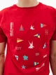 Мужская Футболка HELLY HANSEN SHORELINE T-SHIRT 2.0 Красный M (7d34222-162 M) - изображение 2