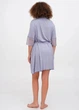 Комплект Cotpark халат, нічна сорочка 2XL блакитний 16197-02 - зображення 2