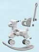 Лошадка-качалка 3в1 Terrio “Sheepy” Розовая - изображение 6