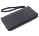 Чёрный кожаный мужской клатч из кожи рептилии Marco Coverna 086-5901 Black - изображение 1