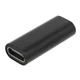 Адаптер переходник прямой USB Type-С 3.1 F/F 10Gbps eXpert Type-2 Black, металл (48639) - изображение 2